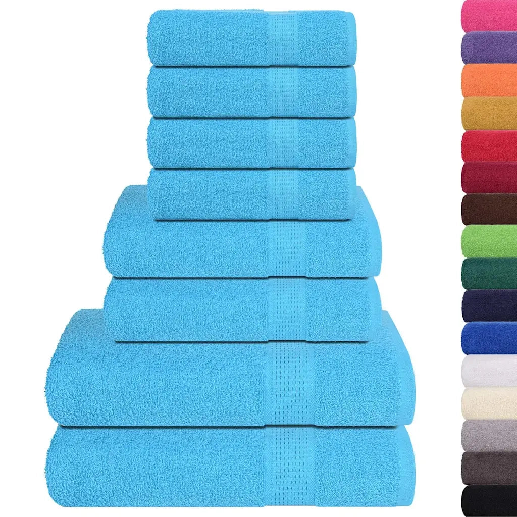 Set di asciugamani 8 pezzi FROGN Turchese 360 g/m2 CFW1756939