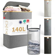 Asciugatrice a 140L con 2 cassetti e coperchio - Soluzione di asciugatura compatta e pratica - Inclusa con contenitori di asciugatura sostituibili