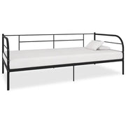 Telaio Divano Letto Nero in Metallo 90x200 cm