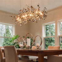 Lampada A Sospensione Stravagante APP546-3CP Dorata