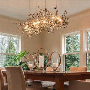 Lampada A Sospensione Stravagante APP546-3CP Dorata