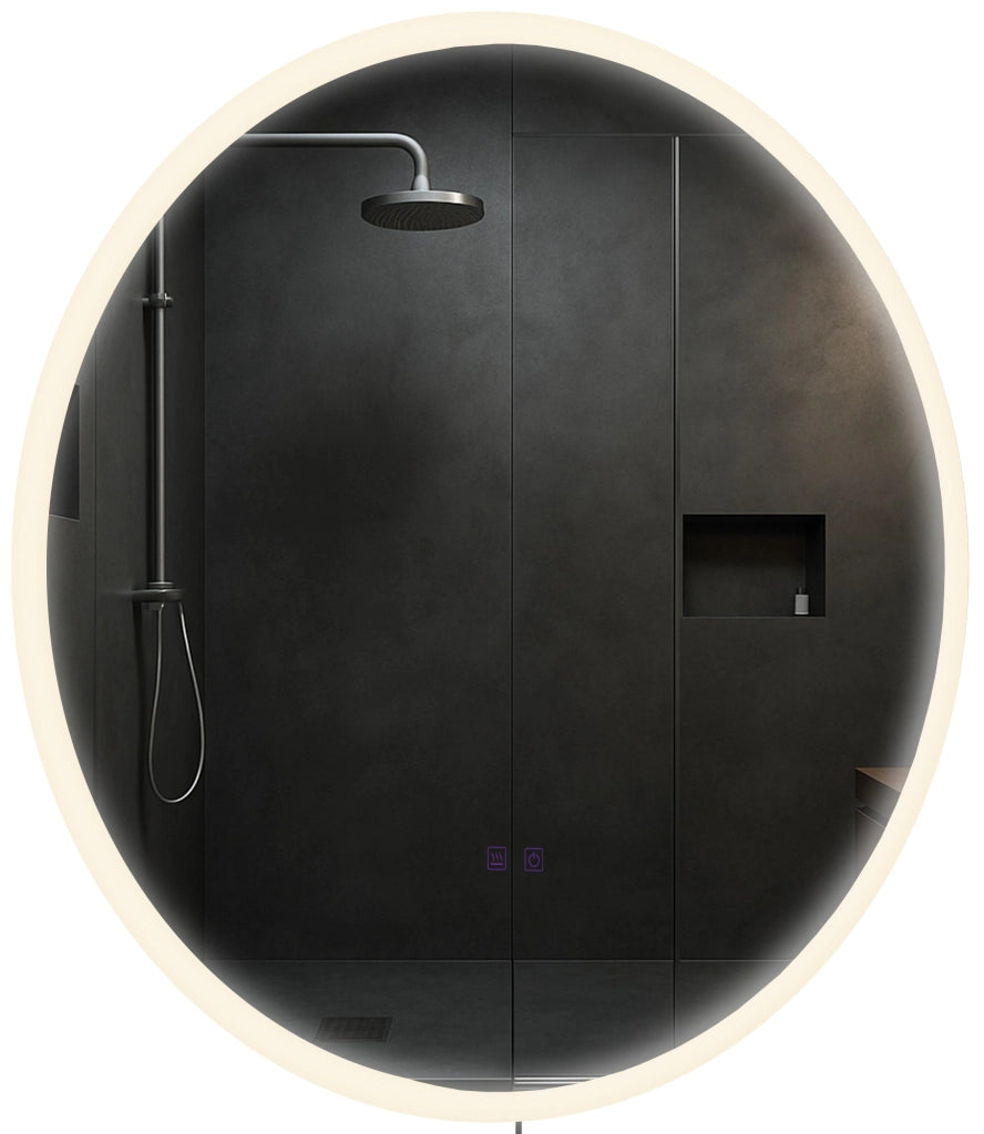 Specchio da bagno Laconia 70 con Bluetooth