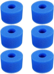 Accessori per Jacuzzi - Filtro per Jacuzzi - Filtro Tipo S1 di VI 6 pezzi - Adatto per Intex jacuzzi & Lay-z-Spa - Spongia per filtro - Manutenzione Cartridge filtro - 108*73*40mm