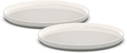 Set di Piatti Lateralmente | Resistente al Lavastoviglie, Resistente al Magnetron, Stile | 20 cm | Set da 2