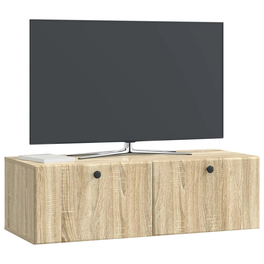Mobile Porta TV da Muro 98 x 41 x 30 cm Rovere Sonoma 899207