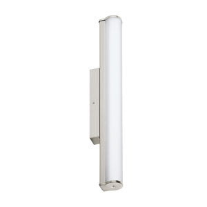 Applique Moderna Calnova Acciaio Nichel Satinato Luce Led Integrato 13W