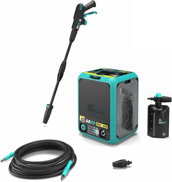 Pulitore ad alta pressione compattibile 2500 W - 180 Bar - 500 l/u per uso domestico