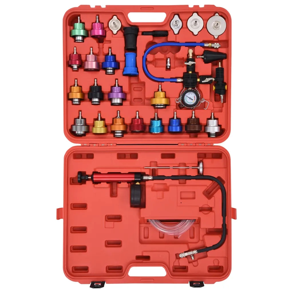 Tester di Pressione Sistemi di Raffreddamento e Radiatori 28 pz 210534