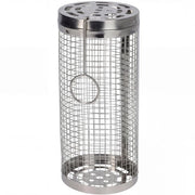 Accessori per BBQ - Cilindrico per Verdure/Gambette - Acciaio Inossidabile - 9 x 20 cm - Cilindro Grill
