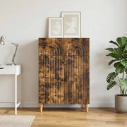 Credenza Rovere Fumo 66 x 34,5 x 90 cm Legno ingegnerizzato 894180