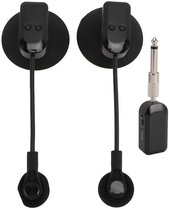 Microfono a Saxfono Fluitabile - Rotazione 360° - Tecnologia 2.4G - Adattabile - Microfono Stabile per Esibizioni Musicali