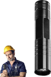 Lanterna a LED portatile impermeabile all'acqua per outdoor - Compatta e duratura | Lampada a batteria metallica per camminare scalare correre arrampicare sopravvivere luce diurna.
