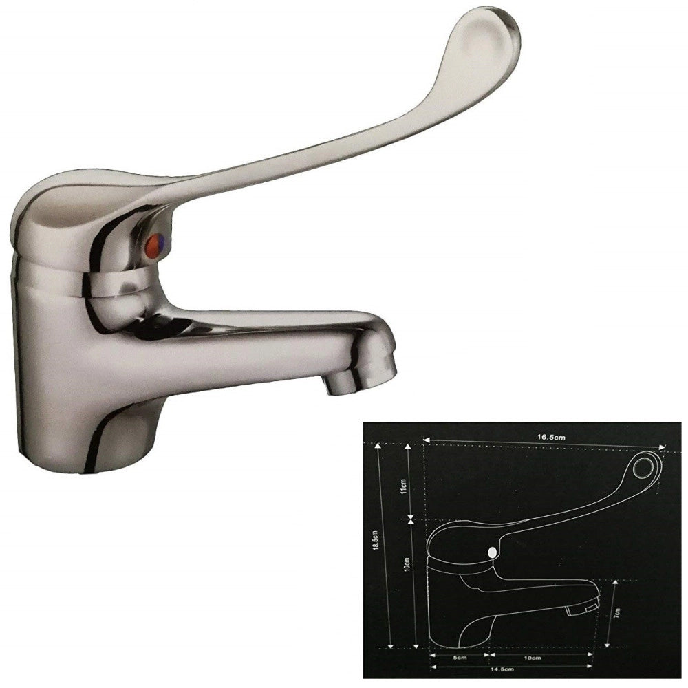 Trade Shop - Miscelatore Bagno Bidet 58949 Lavello Lavabo Lavandino Monocomando Rubinetteria -