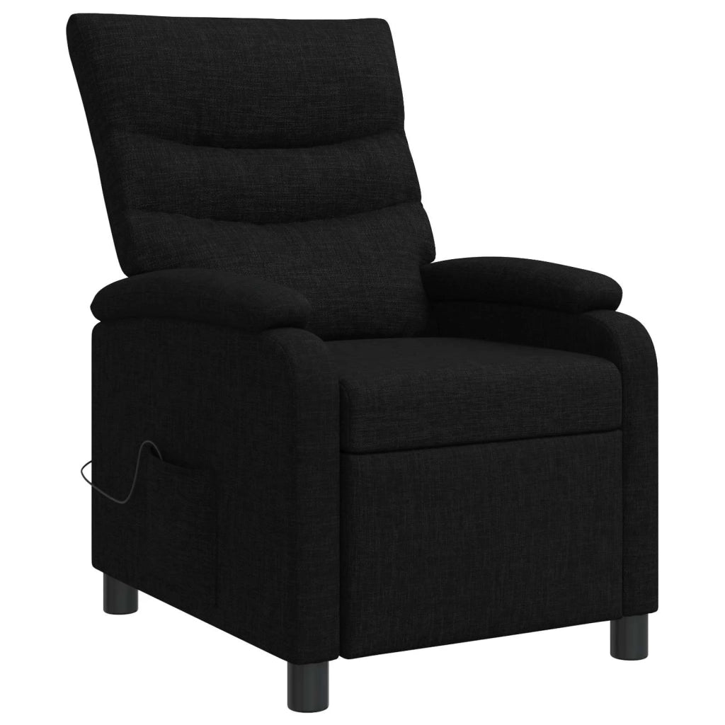 Divano Sedia-Poltrona Massaggiante Nero Tessuto 886143