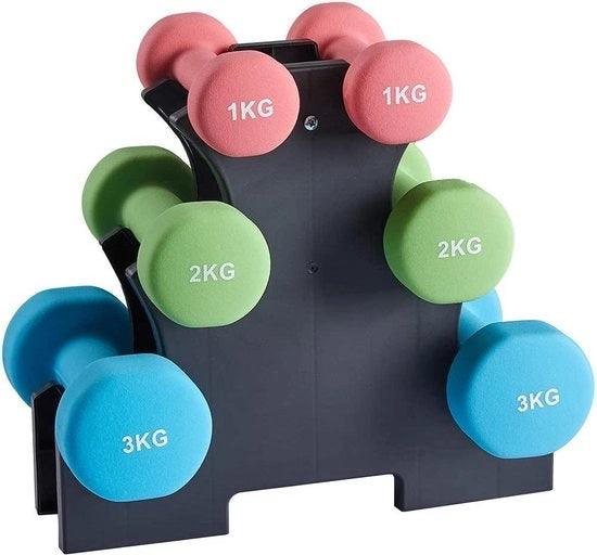 Set di 6 attrezzi per fitness Pilates, allenamento di forza per donne, da utilizzare a casa e in palestra