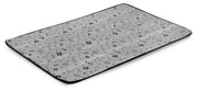 AIO FACTORY 120x80 cm Tappetino per cuccia per cani impermeabile Ossa nere