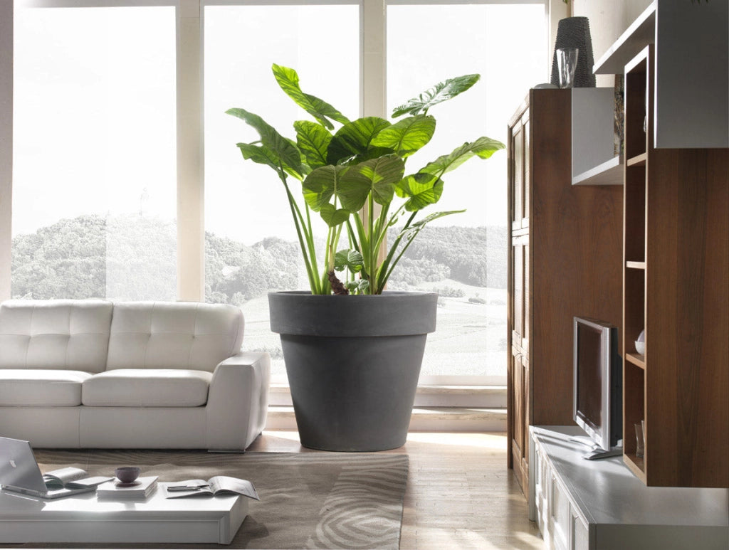Vaso Ø120x108 cm in Polietilene Standard One 120 Antracite