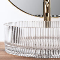 Lavabo Da Appoggio Rea Ingrid Transparent