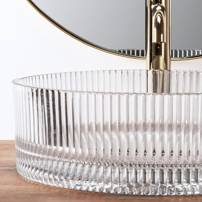 Lavabo Da Appoggio Rea Ingrid Transparent