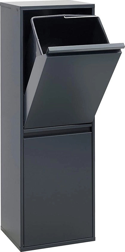 Cassa di archiviazione per esterni - contenitori in plastica per il riconoscimento di dentro e fuori / Cassa di archiviazione 2 x 17 l (34 l)