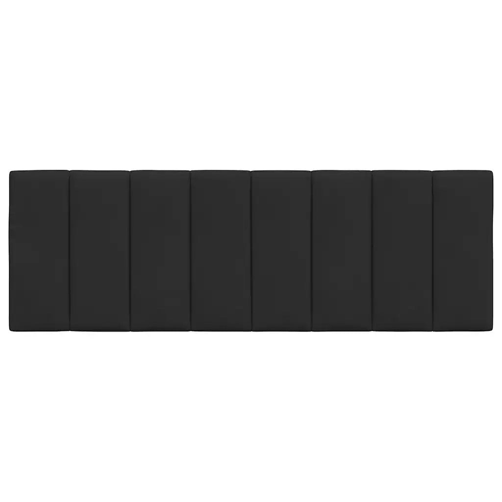 Cuscino Testiera Hanko Nero 120 cm in Velluto CFW7423664