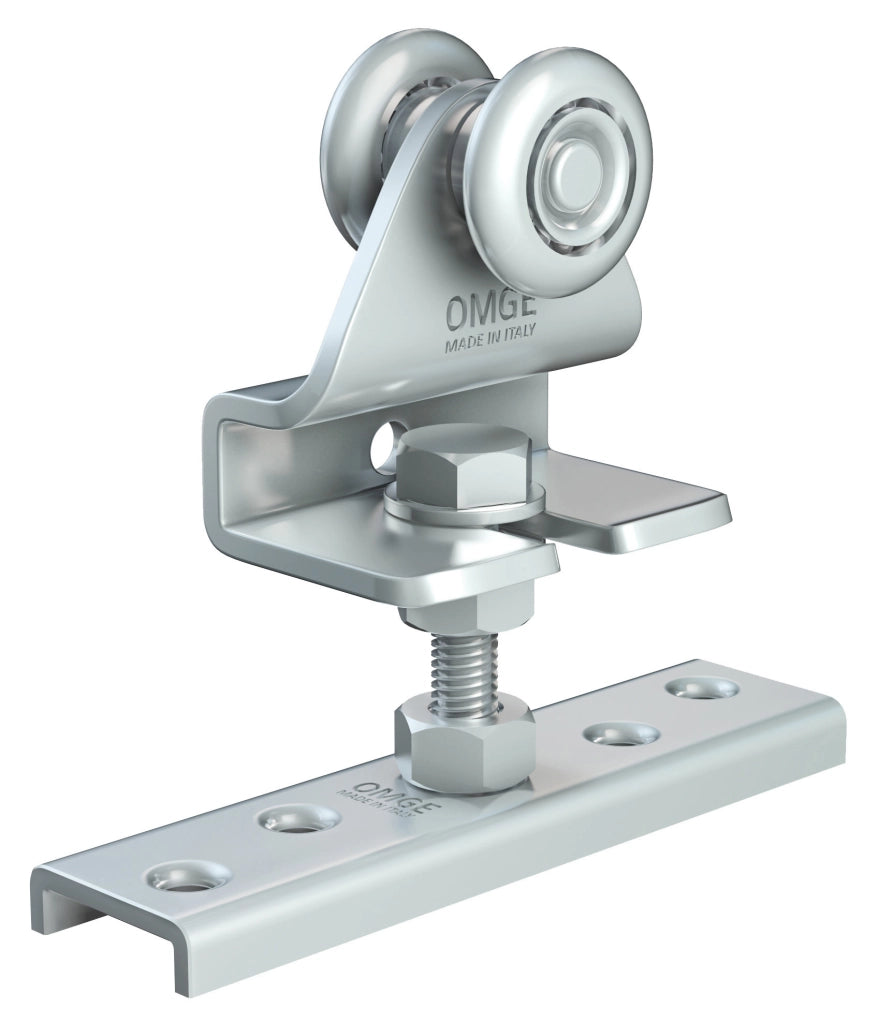 OMGE 1222 CARRELLO A 2 RUOTE D 24 MM PORT 25 KG- 15,0 pz