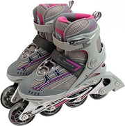 Inlineskates Uomo Spa075 Rosso-Nero, Flessibili & Comodi