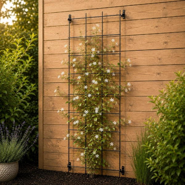 Supporto in metallo per pergola da giardino KADAX per piante, rose e fiori, 45x150