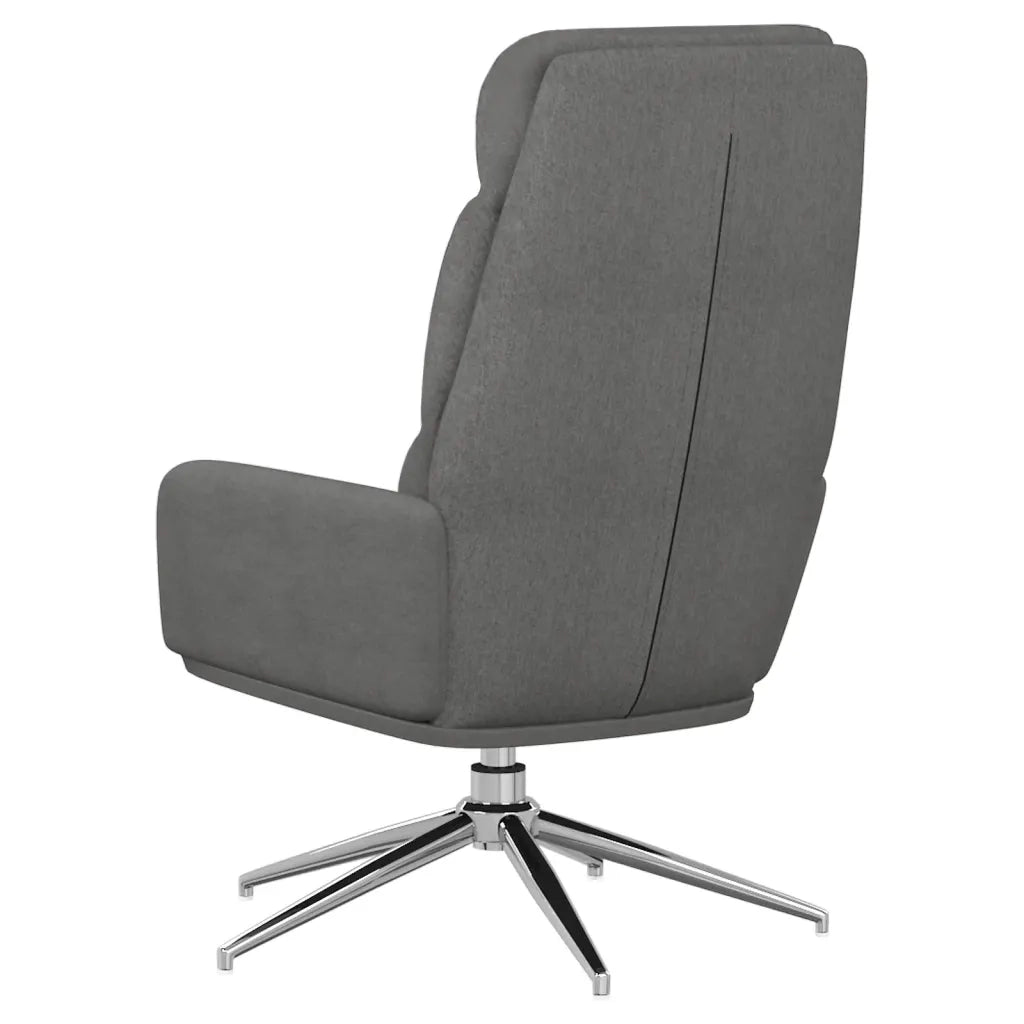 Poltrona Relax Grigio Chiaro in Tessuto 341130