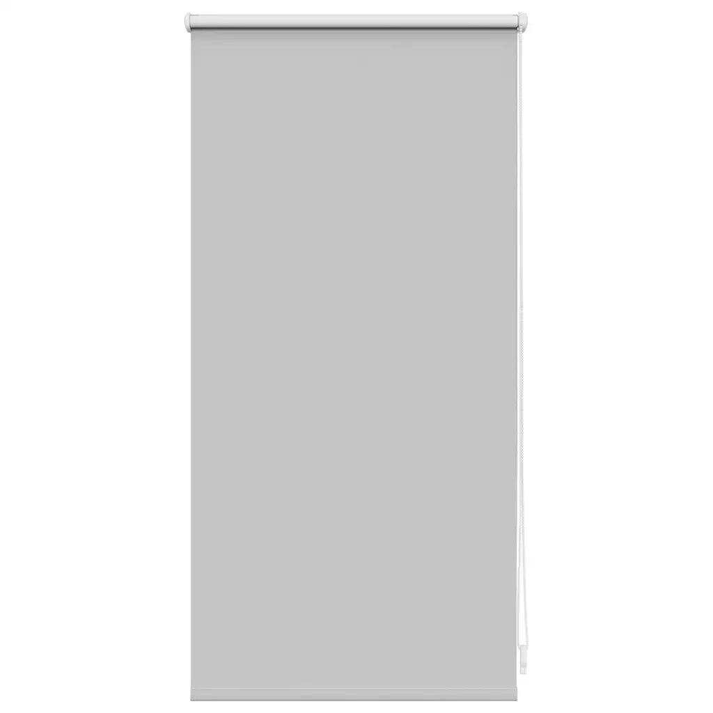 Tenda a Rullo Oscurante-Tenda da sole a rullo 44,4x100 cm Tessuto Larghezza 40 cm Grigio