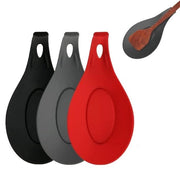 Set di Sorveglianza per Cucchiai in Silicone - Accessori Cucina - Supporto Cucchiai - Stazione Cucchiai - Design Antiscivolo - Prodotto Sostenibile