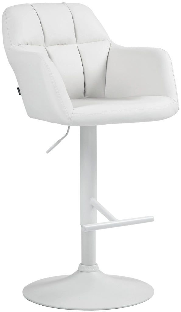 Barhocker Natoma Kunstleder weiЯ