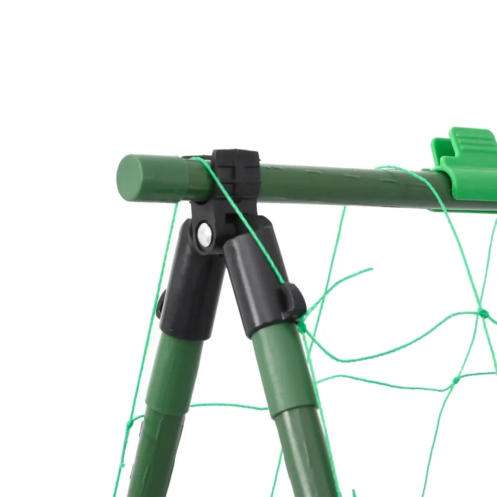 vidaXL Tralicci Giardino per Piante Rampicanti 3pz Telaio ad A Acciaio