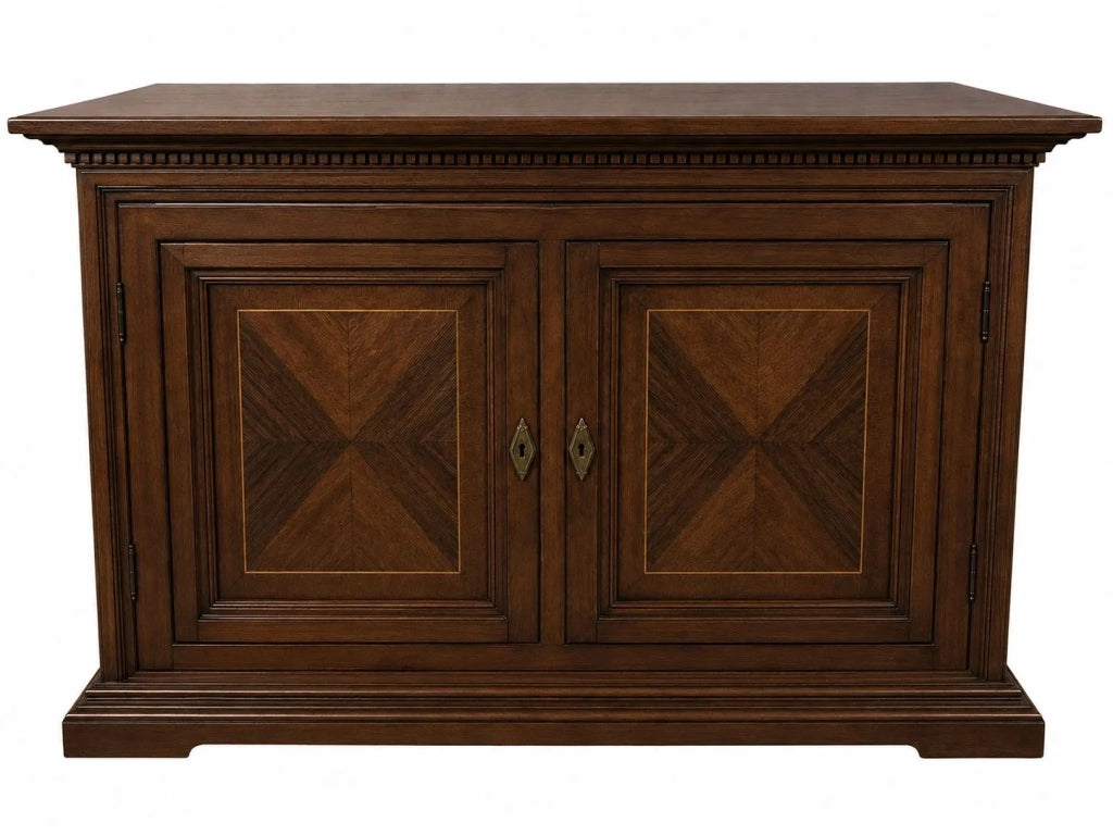 Madia credenza legno 2 ante 2 noce bassano l.160 p.53 h. 115 - Mobili 2G
