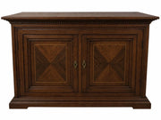 Madia credenza legno 2 ante 2 noce bassano l.160 p.53 h. 115 - Mobili 2G
