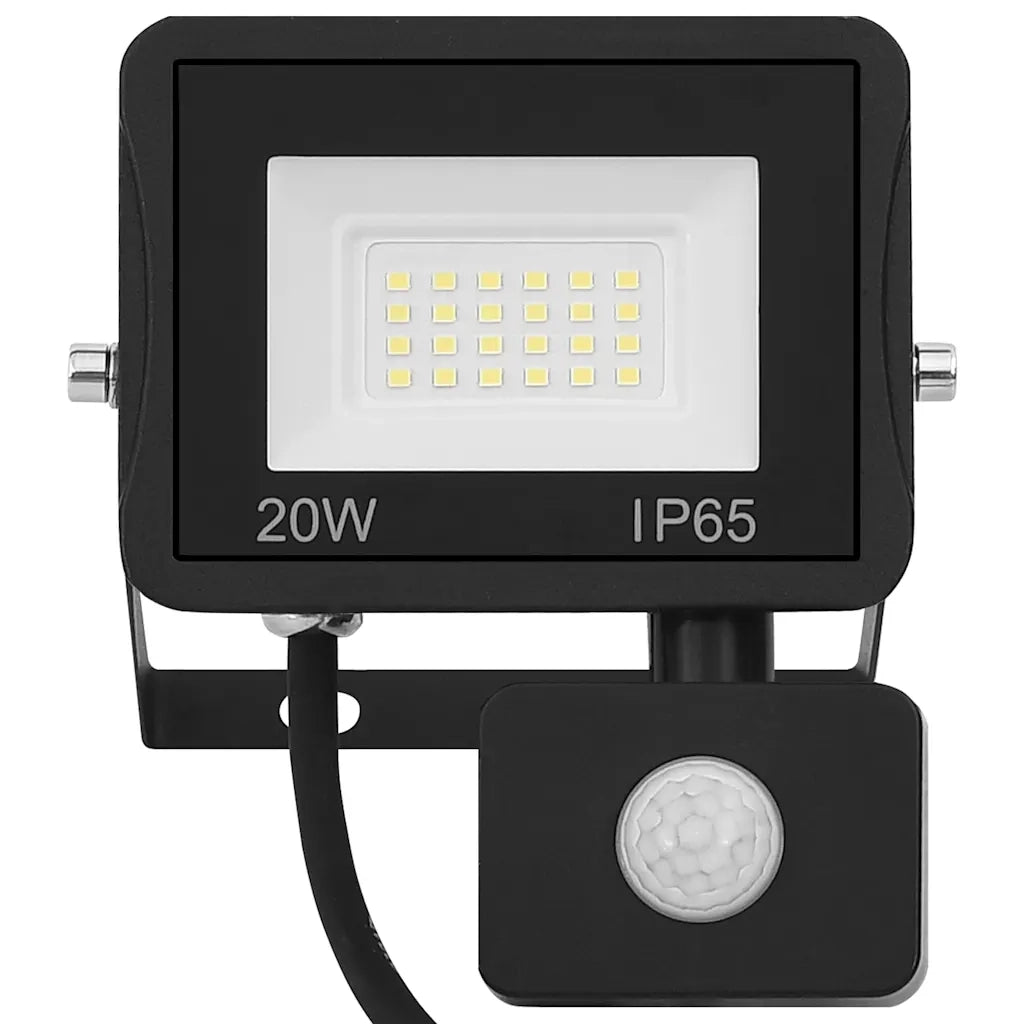 Faretto a LED con Sensore 20 W Bianco Caldo 149624