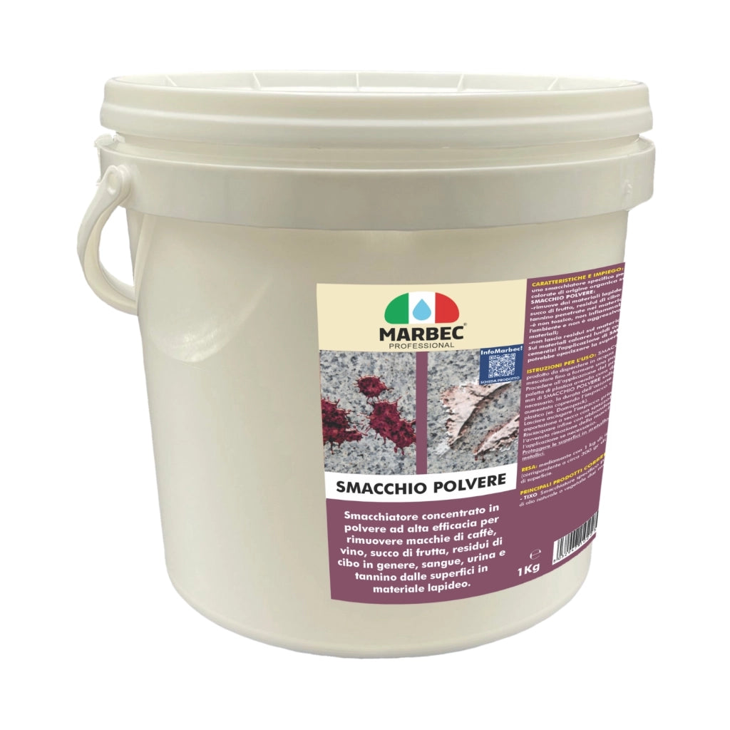 Come togliere le macchie di vino, caffè SMACCHIO POLVERE   1KG