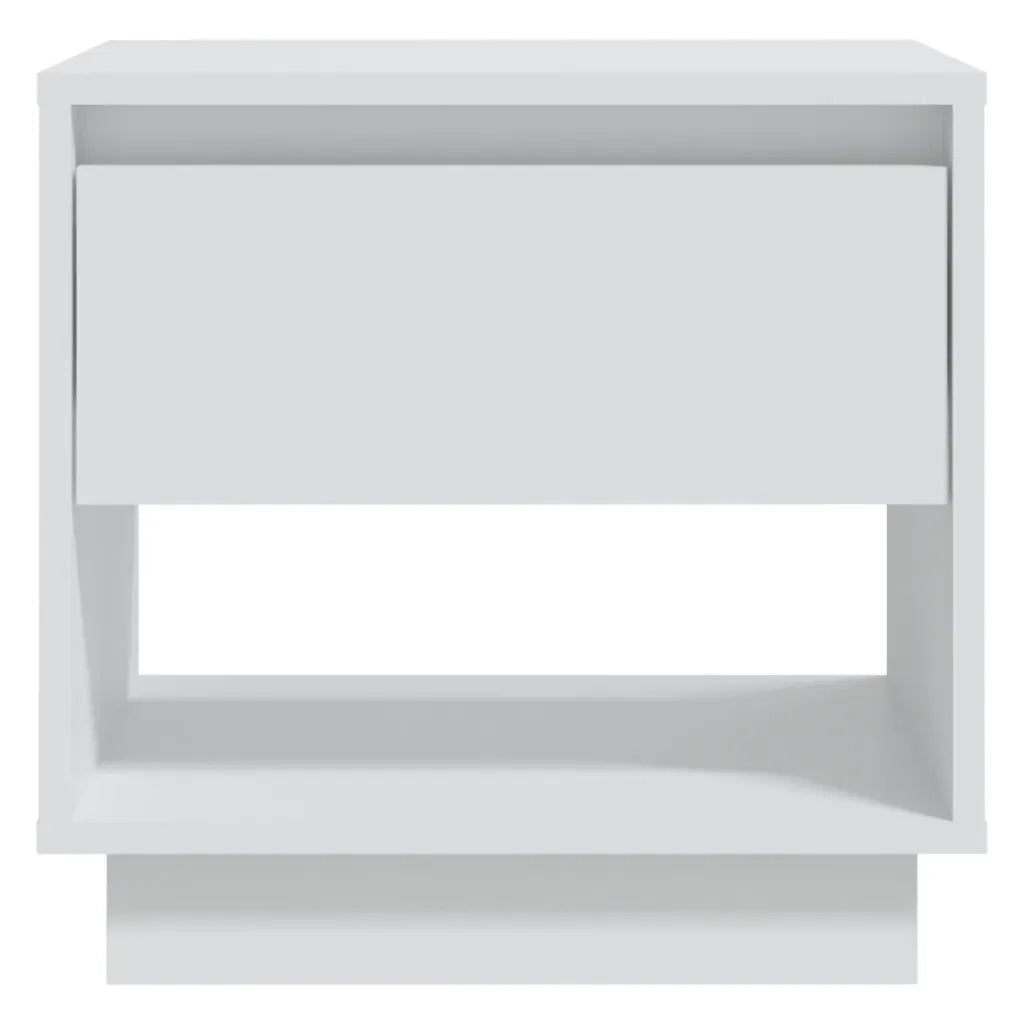 Comodino Bianco 45x34x44 cm in Truciolato cod mxl 31232