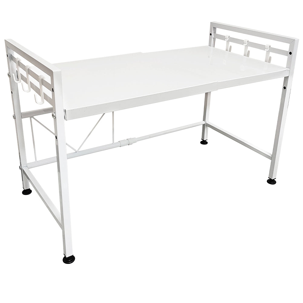 Scaffale Porta Microonde Allungabile Mensola da Cucina Estensibile Salvaspazio