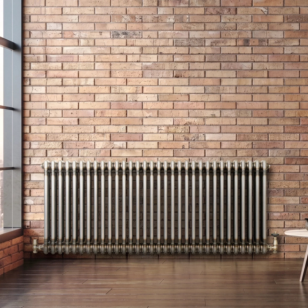 Radiatore 3 Colonne Orizzontale Metallo Grezzo 600x1460 mm