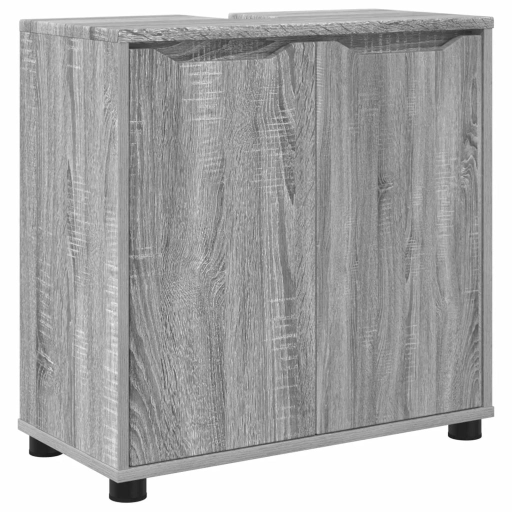 Mobile per lavabo da bagno Grigio Sonoma 60 x 30 x 60 cm 888753