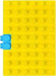 Blocchi Costruttivi A6 - Note - Resistente all'Acqua Silicone - Rimovibili - Giallo