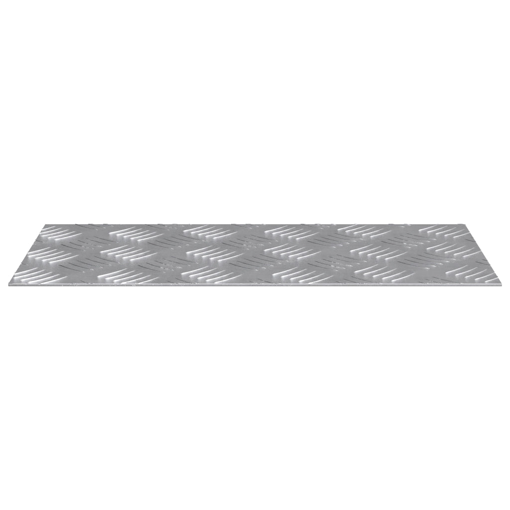 Piastra in Alluminio a Scacchi 4 pz Antiscivolo 40x20 cm