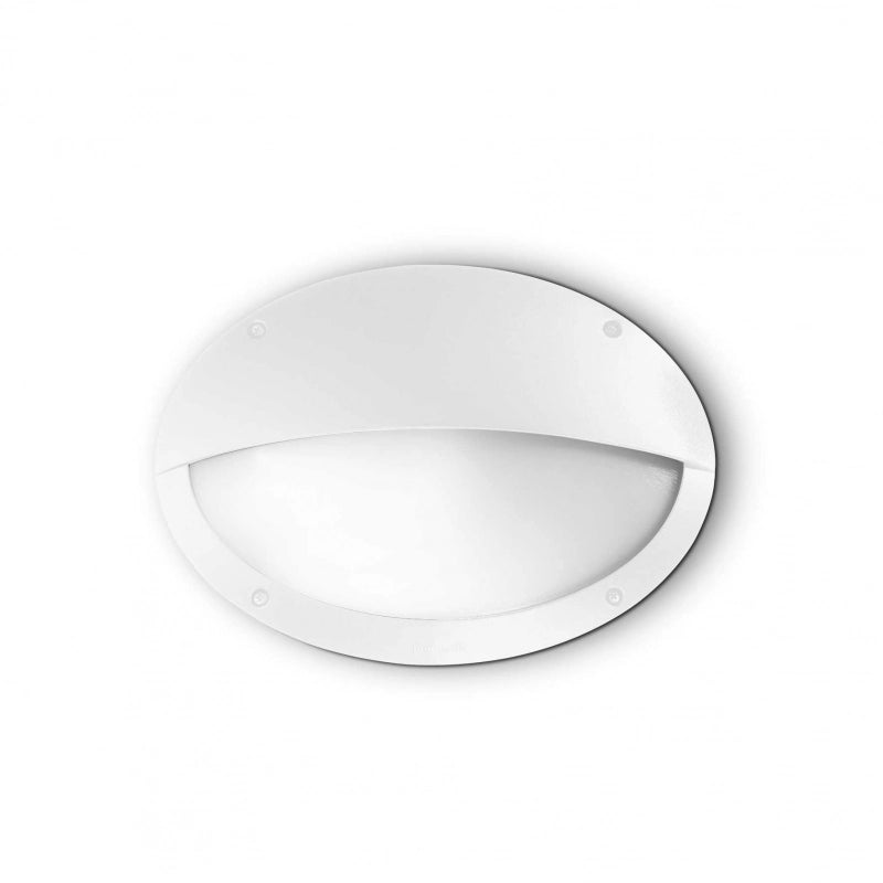 Lampada Da Parete Medea-2 Ap1 Bianco Ideal-Lux