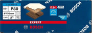 2608900919 - Set 50 fogli abrasivi C470 , D 150m ,P80,  EXERT for LEGNO+VERNICE