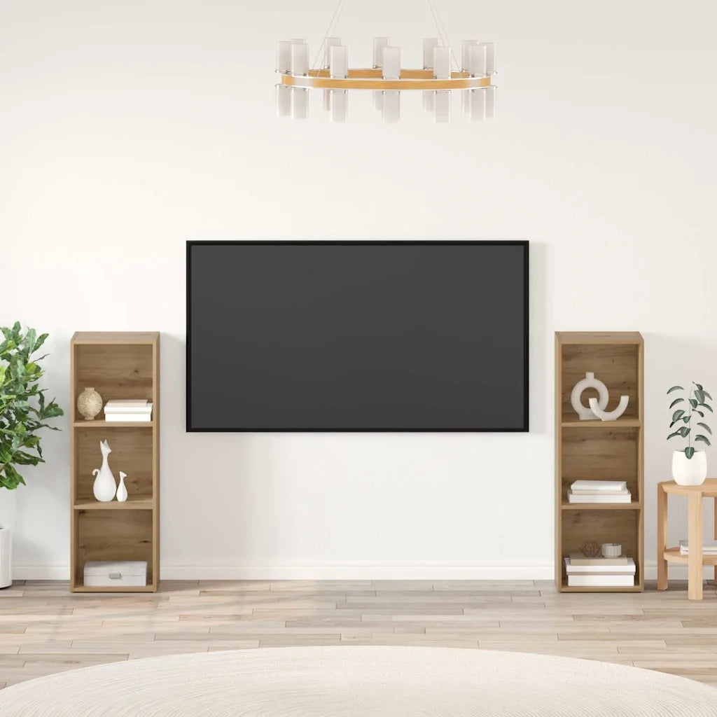Set mobile TV 2 pcs Rovere artigianale 107 x 35 x 37 cm 3393548