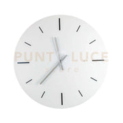 OROLOGIO DA PARETE GRANDE R2 BIANCO IN CRISTALLO ACRILICO