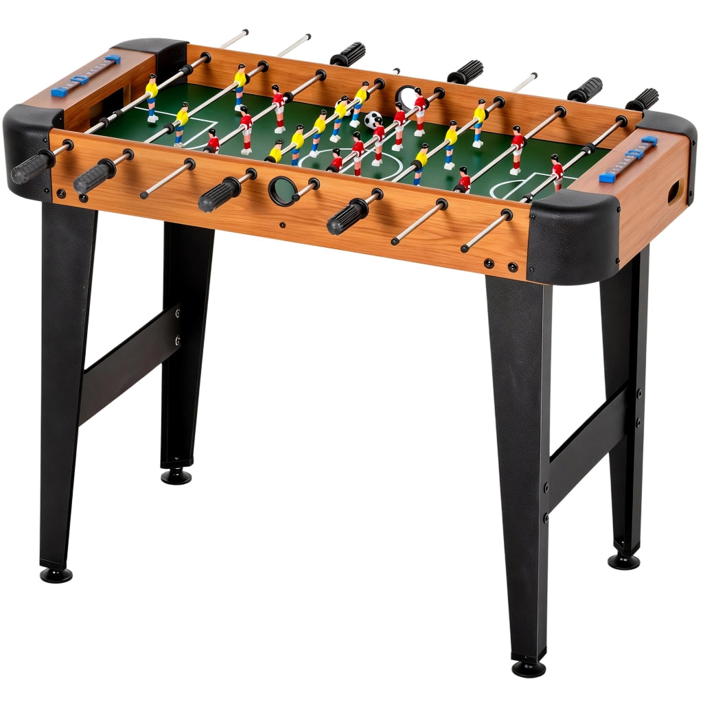 Calcio balilla 92 cm ¨C zephmum ¨C 22 giocatori, 2 palline, contatori manuali, marrone