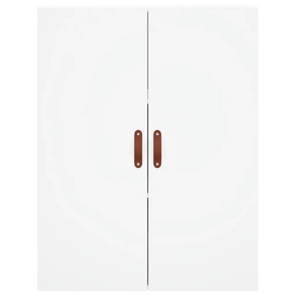 Credenza | Madia | Buffet da pranzo | Armadio da pranzo Bianca 69,5x34x180 cm in Legno Multistrato