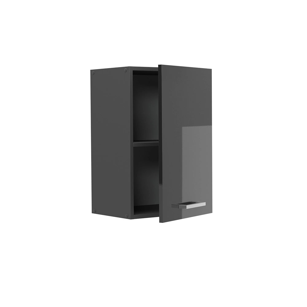 Vicco Pensile da cucina Antracite lucido 40 cm